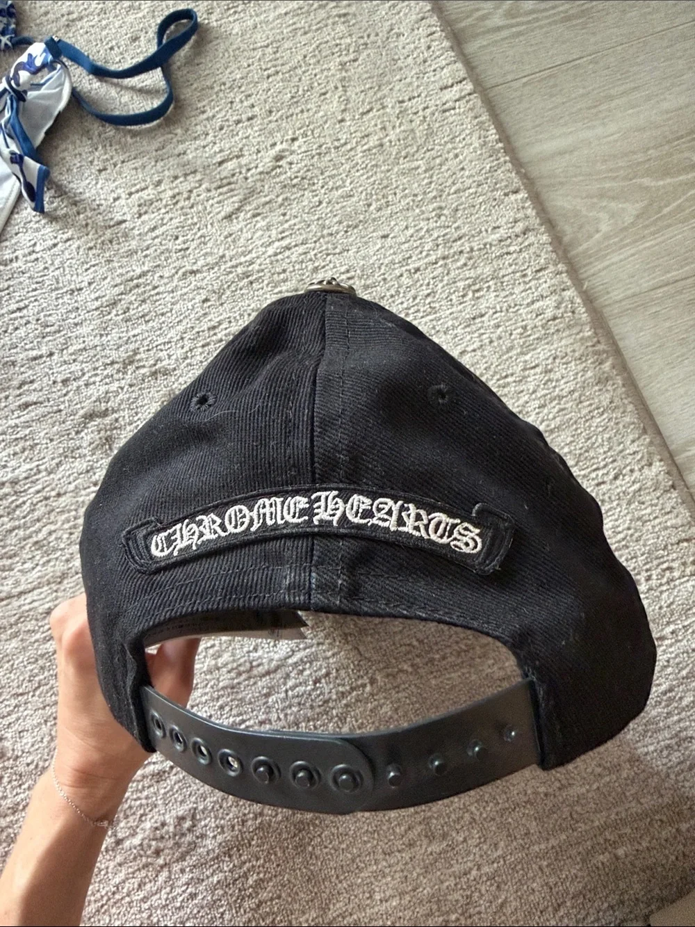 Chrome Hearts RS3 Baseball Hat Black